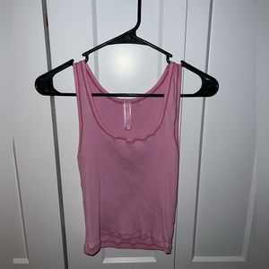 Skims Bubblegum cotton rib tank